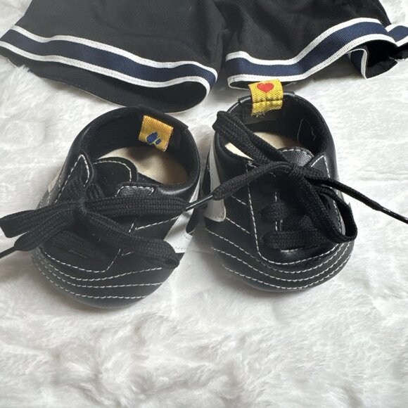 Build A Bear Soccer Outfit Shorts #7 Top Soccer Ball Cleats - Picture 2 of 4